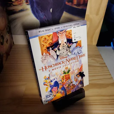 The Hunchback of Notre Dame I & II: 2 Movie Collection DVD + BLU-RAY + SLIPCOVER