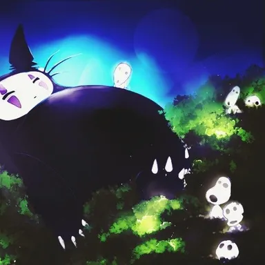 🔥No Totoro 11x17 Art Print🔥