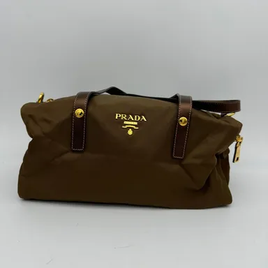 Pre-owned Prada Nylon Shoulder Bags pr2121cc