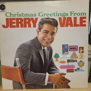 Vinyl Jerry Vale Christmas Greetings