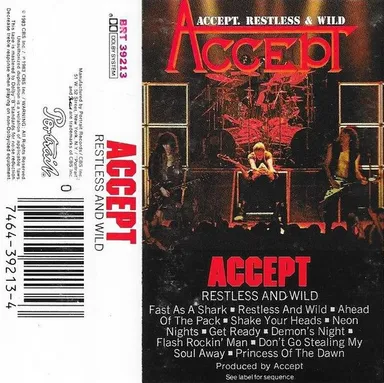 Accept – Restless & Wild - Cassette