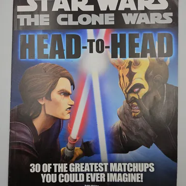 Star Wars Clone Wars Head to Head Magazine