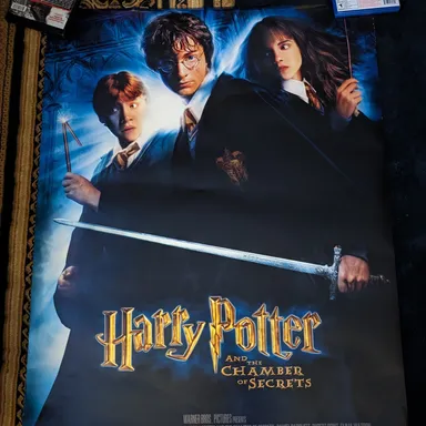 Harry Potter and the Chamber of Secrets 2002 Original Double Sided 27x40" Poster