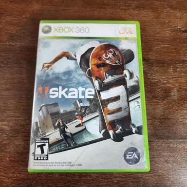 Microsoft Xbox 360 Skate 3 CIB Game