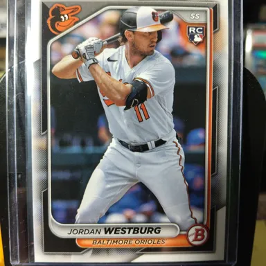 Jordan Westburg orioles Bowman paper Rc