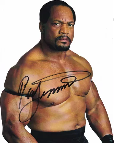 Signed Ron Simmons 8x10