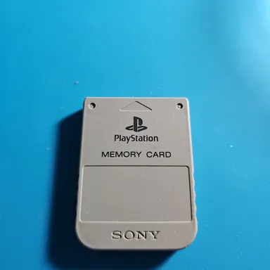 official sony Playstation 1 memory card ps1