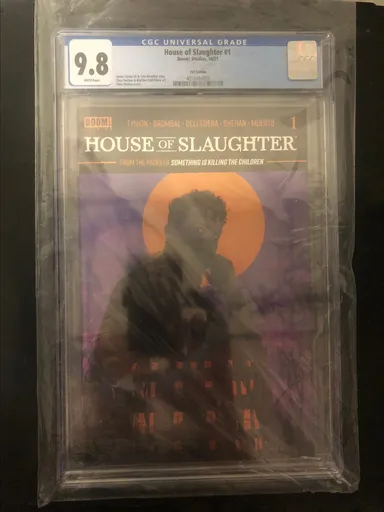 HOUSE OF SLAUGHTER #1 (2021) CHRIS SHEHAN - FOIL - CGC graded 9.8