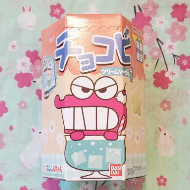 Melon Soda Puffs with Collectible Shin Chan Sticker