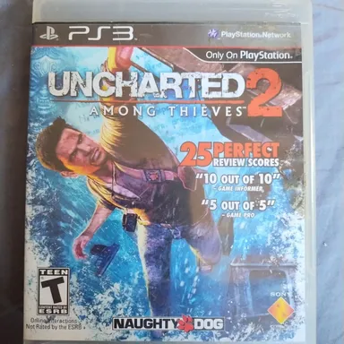 PS3 UNCHARTED 2 AMONG THIEVES MISSING MANNY