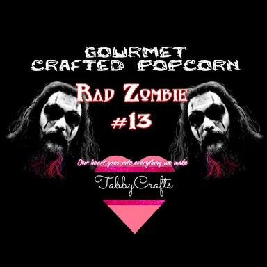Rad Zombie 🍿 (Smokey BBQ) Snack - Gourmet Crafted Popcorn