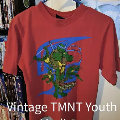 Vintage Teenage Mutant Ninja Turtles Youth Medium Shirt