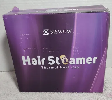 SISWOW  Thermal Heat Cap Hair Steamer