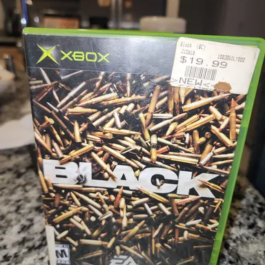 Black (Original Xbox OG Xbox) CIB.