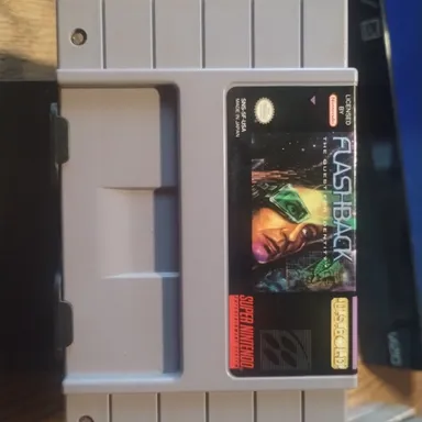Flashback The Quest for Identity Super Nintendo SNES