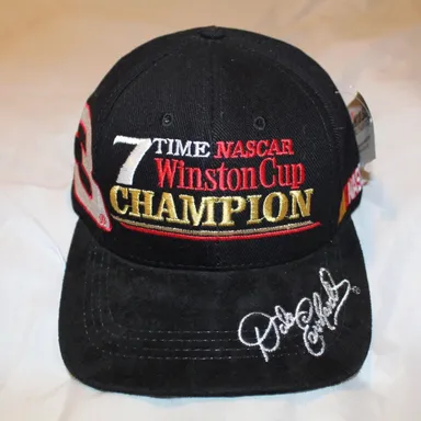 NWT! Dale Earnhardt 7 Time Winston Cup Champion Leather Strap