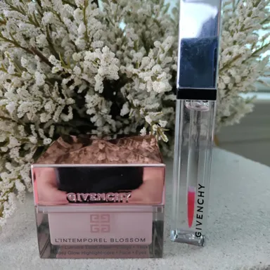 Bundle #005 - Givenchy L'Intemporel Global Youth Sumptuous Eye Cream & Clear Lip Gloss