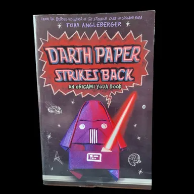 Darth Paper Strikes Back An Origami Yoda Book