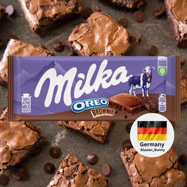 Milka Chocolate Oreo Brownie (Germany)