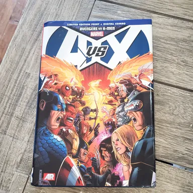 Marvel Avengers vs. X-Men Limited Edition Hardcover Graphic Novel Marvel