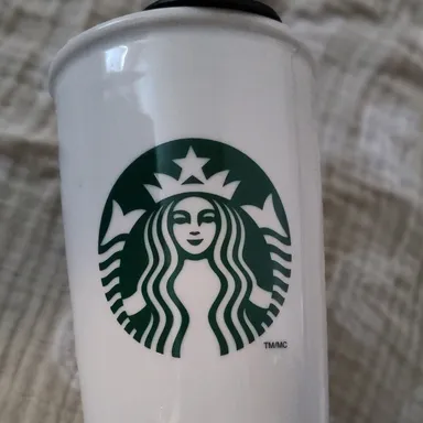 Starbucks Ceramic Cup with lid