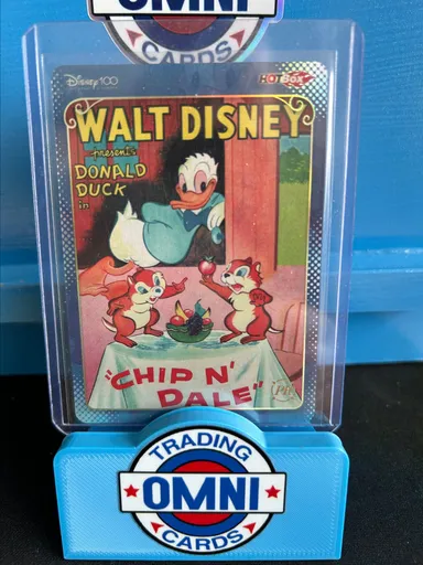 Disney Hotbox Collection Film poster card featuring Donald Duck & Chip n Dale