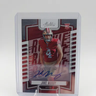 Jake Moody Absolute Rookie Auto