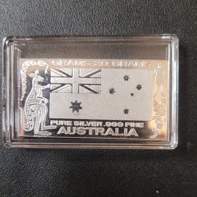 20 gram flag bar - Australia