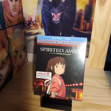 Spirited Away Bluray/DVD- Studio Ghibli Target Exclusive Art Cards