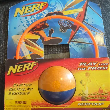 #107 Nerfoop Basketball Hoop in box
