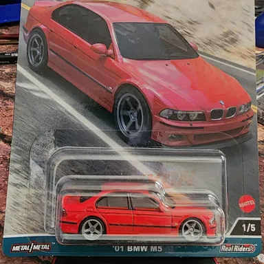 Hot Wheels '01 BMW M5 Red #1 1/5 - 2023 Car Culture Canyon Warriors