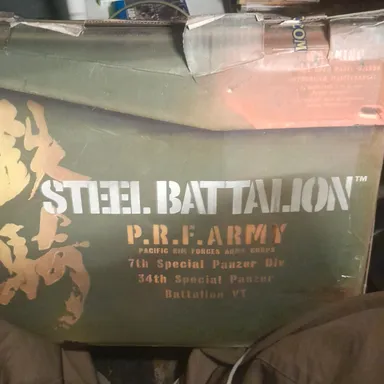 Steel Battalion complete in box