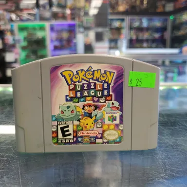 Pokemon Puzzle League N64 Nintendo 64 Loose