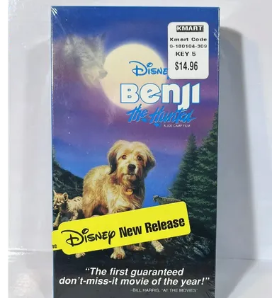 Benji the Hunted (VHS, 1998) Factory Sealed Brand New