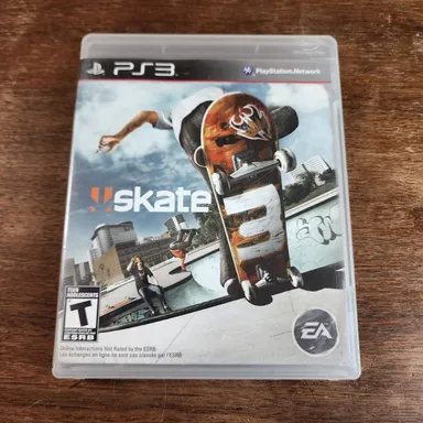 Sony Playstation 3 PS3 Skate 3 CIB Game