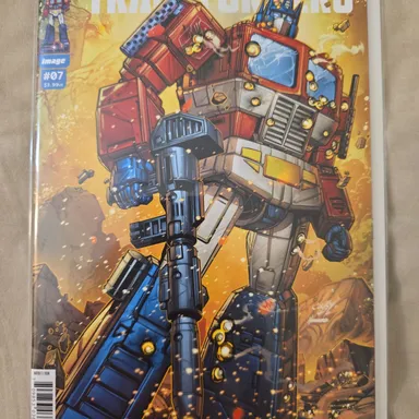 Transformers #7 Trade Dress Johnboy Meyers Exclusive Dallas Fan Expo 750 Printed