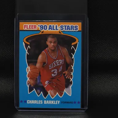 Charles Barkley 1990 Fleer All-Stars Gem Mint