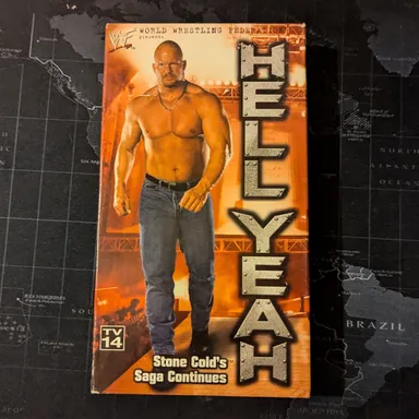 VHS - Wrestling - WWF Hell Yeah Stone Cold Steve Austin