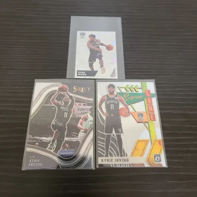 Kyrie Irving Nets NBA basketball cards