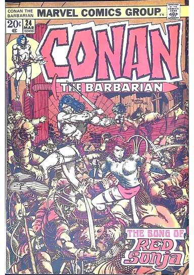 Conan the Barbarian #24 VF