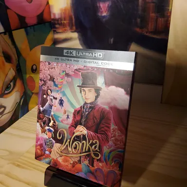 Wonka (4k Ultra HD, w/Slipcover, 2024)