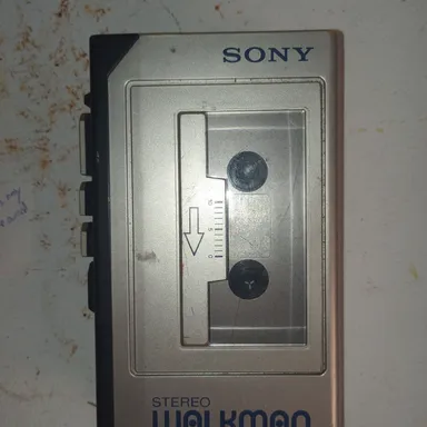 read description Sony stereo Walkman wm-1 vintage 