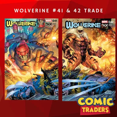 WOLVERINE 41 & 42 TYLER KIRKHAM EXCLUSIVE VARIANT CONNECTING TRADE 2 PACK