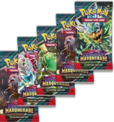 a. Twilight Masquerade 5 Booster Packs!!
