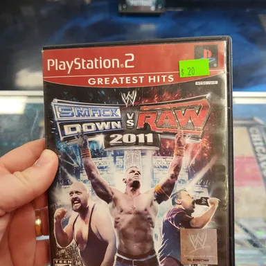 WWE Smackdown VS Raw 2011 PS2 Playstation 2 Complete