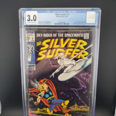 Silver Surfer 4  CGC 3 1969