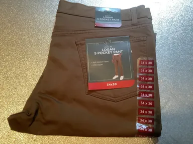 Member’s Mark Logan 5 Pocket pant slim fit 34 X 30