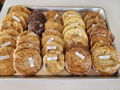 dozen home made cookie's & 1 Jam 