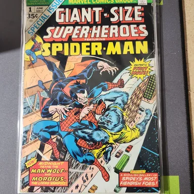 giant sized superheroes #1 featuring spiderman