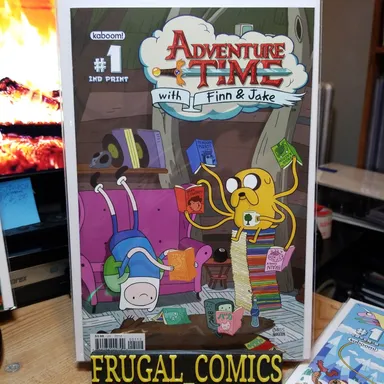Adventure Time with Finn and Jake #1 2nd print(2012) cartoon